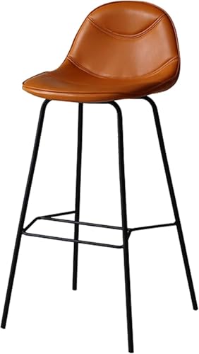 ZCEDZYSW Barhocker, Kunstlederkissen, armlos, Küchentheke, strapazierfähig, feste Höhe, Hochstuhl-Rückenlehne, Insel E, Sitzhöhe 75 cm ZCEDZYSW Barhocker, Kunstlederkissen, armlos, Küchentheke, strapazierfähig, feste Höhe, Hochstuhl-Rückenlehne, Insel E, Sitzhöhe 75 cm von ZCEDZYSW