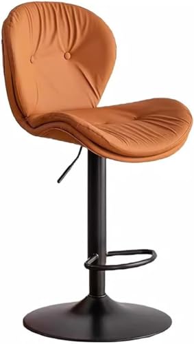 ZCEDZYSW Barstühle für den Haushalt, modern, minimalistisch, doppellagig, hohe Rückenlehne, Bank, Schreibtisch, Barhocker von ZCEDZYSW