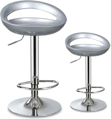 ZCEDZYSW Drehbarer Barhocker, modern, höhenverstellbar, strapazierfähig, Küchen-Barstuhl, Metallsockel, für Küche, Esszimmer, Grau, 60–80 cm ZCEDZYSW Drehbarer Barhocker, modern, höhenverstellbar, strapazierfähig, Küchen-Barstuhl, Metallsockel, für Küche, Esszimmer, Grau, 60–80 cm von ZCEDZYSW