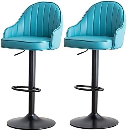 ZCEDZYSW Stilvolle Barhocker, drehbar, höhenverstellbar, für Insel, Esszimmer, 2 Stück ZCEDZYSW Stilvolle Barhocker, drehbar, höhenverstellbar, für Insel, Esszimmer, 2 Stück von ZCEDZYSW