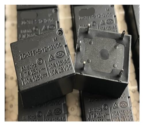 1 Stück ZD-3FF-S-1Z-09VDC; ZD-3FF-S-1Z-12VDC; (T73-1C-9V/12V) Relais 5-polig(ZD-3FF-S-1Z-12VDC) von ZCERA