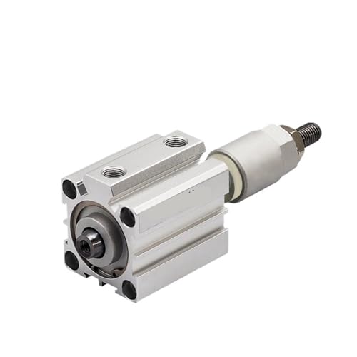 SDAJ20/25/32mm Bohrung Doppeltwirkendes Kolbenwerkzeug Aluminiumlegierung Einstellbarer Hub Kompakter dünner Luftzylinder mit Magnet(With Magnet 30-20,Bore 20mm) von ZCERA