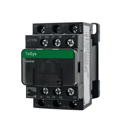 ZCERA AC-Schütz 9A 12A 18A Aufzug LC1D09 LC1D12 LC1D18 220 V LC1D 09 12 18 24 V 220 V 110 V 380 V 48 V 36 V(LC1D18,1NO1NC_220V) von ZCERA