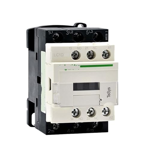 ZCERA Elektrischer Schütz LC1D09 M7c Q7C F7C B7C Spule 220V 380 110AC 50/60Hz Relaisschütz 3P 9A(LC1D09B7C 9A 24V) von ZCERA