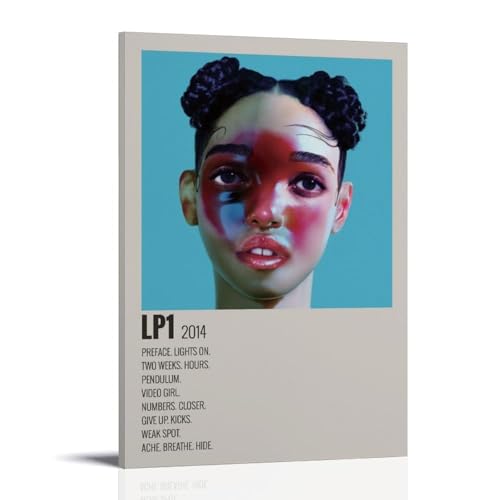 ZCHLATGDE Lp1 Fka Twigs Art Poster Dekorative Malerei Leinwand Wandkunst Wohnzimmer Poster Schlafzimmer Malerei,Wandkunst Bilddruck Moderne Familienzimmer Dekor 08x12inch(20x30cm) von ZCHLATGDE