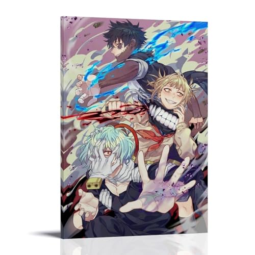 ZCHLATGDE My Hero Academia Tomura Shigaraki Poster Dekorative Malerei Leinwand Wandkunst Wohnzimmer Poster Schlafzimmer Malerei,Wandkunst Bilddruck Moderne Familienzimmer Dekor 12x18inch(30x45cm) von ZCHLATGDE