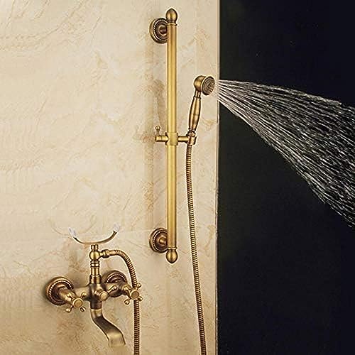 Antique Messing Duschmixer Wasserhahn Mit Seifenschalen Wandmontierte Zwei Griffe Badezimmer Wasserhahn-Antique A,Uralt Zu Antique Messing Duschmixer Wasserhahn Mit Seifenschalen Wandmontierte Zwei Griffe Badezimmer Wasserhahn-Antique A,Uralt Zu von ZCHZCS