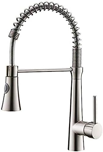 Küche Tap Kitchen Wasserhähne Ein Griff Pull Down Küchenspüle TAP 360 Grad Rotierende Gebürstete Nickel Küchenmischer Wasserhähne Küche Tap Kitchen Wasserhähne Ein Griff Pull Down Küchenspüle TAP 360 Grad Rotierende Gebürstete Nickel Küchenmischer Wasserhähne von ZCHZCS