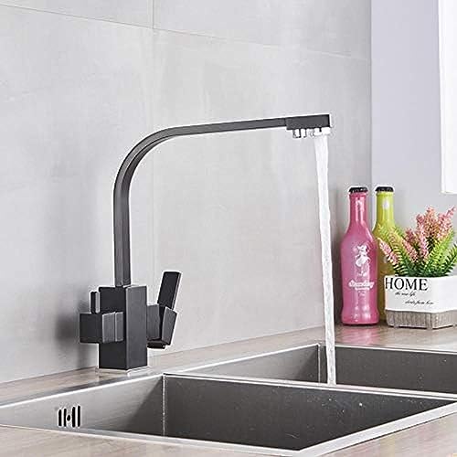 Küchenhahn Küche Wasserfilter Wasserhahn Küche Wasserhähne Dual Spout Filter Wasserhahnmischer 360 Grad Rotation Wasserreinigungsfunktion Zapfen Küchenhahn Küche Wasserfilter Wasserhahn Küche Wasserhähne Dual Spout Filter Wasserhahnmischer 360 Grad Rotation Wasserreinigungsfunktion Zapfen von ZCHZCS