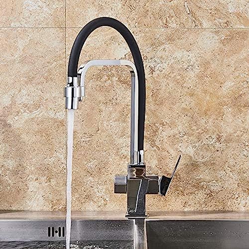 Küchenhahn Reinigung Küchenspüle Wasserhahn Deck Mount 3 -Wege 360 Schwenkes Wasserküche Spülbecken Wasserhahnmixer Tap Trinkwasserhahn Küchenhahn Reinigung Küchenspüle Wasserhahn Deck Mount 3 -Wege 360 Schwenkes Wasserküche Spülbecken Wasserhahnmixer Tap Trinkwasserhahn von ZCHZCS