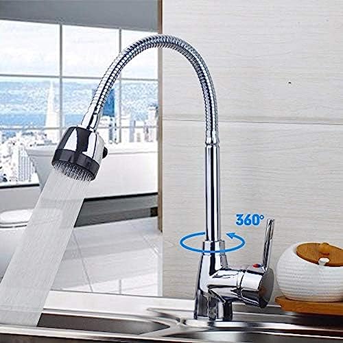 Küchenspüle Becken Wasserhahn Schwenkspitze Zeitgenössischer Chrom Keramikplatte Spool Heißer Kaltwassermixer Haken Kitchen Wasserhahn Küchenspüle Becken Wasserhahn Schwenkspitze Zeitgenössischer Chrom Keramikplatte Spool Heißer Kaltwassermixer Haken Kitchen Wasserhahn von ZCHZCS