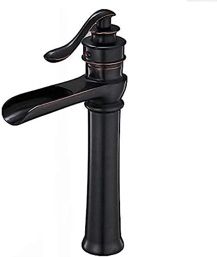 Wasserfall Ein Griff Becken Waschtisch Spüle Gefäß Badezimmer Wasserhahn Hoher Mixer Hahn Wasserfall Ein Griff Becken Waschtisch Spüle Gefäß Badezimmer Wasserhahn Hoher Mixer Hahn von ZCHZCS