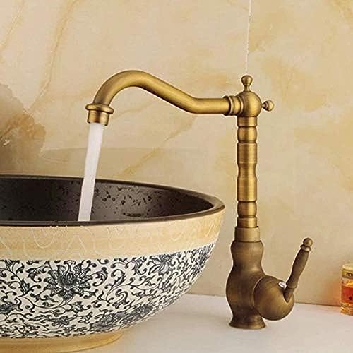 Wasserhahn Badezimmer Becken Wasserhahn Antiker Bronze Finish Drehbarer Badezimmer Becken Waschbecken Mixer Tap Toilettenwasserhahn Wasserhahn Badezimmer Becken Wasserhahn Antiker Bronze Finish Drehbarer Badezimmer Becken Waschbecken Mixer Tap Toilettenwasserhahn von ZCHZCS