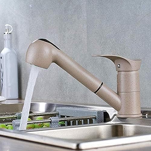Wasserhahn Beige Farbe Küchenarmatur Wasser Sparende Küchenspüle Wasserhahn 360 Grad Drehscheibe Ausziehen Becken Kran Heiße Und Kaltmixer Messing Tap Wasserhahn Beige Farbe Küchenarmatur Wasser Sparende Küchenspüle Wasserhahn 360 Grad Drehscheibe Ausziehen Becken Kran Heiße Und Kaltmixer Messing Tap von ZCHZCS