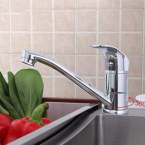 Wasserhahn Deck Montiertes Küchenspüle Wasserhahn Heiße Und Kaltes Chrom/Mischung Wasserhahn 360 Grad Drehbecken Wasserhahn Wasserhahn Deck Montiertes Küchenspüle Wasserhahn Heiße Und Kaltes Chrom/Mischung Wasserhahn 360 Grad Drehbecken Wasserhahn von ZCHZCS