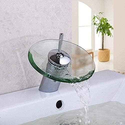 Wasserhahn Deck Montiertes Wasserhahn Bademischsmischer Eingriff Wasserhahn Glas Wasserfall Tap Badezimmer Wasserhähne Wasserhahn Deck Montiertes Wasserhahn Bademischsmischer Eingriff Wasserhahn Glas Wasserfall Tap Badezimmer Wasserhähne von ZCHZCS
