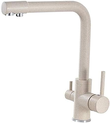 Wasserhahn Filter Küchenarmatur Deck Montiertem Mixer HAP 360 Rotation Mit Wasserreinigungsausstattung Mischhahn -Hahnkran Für Küchenspüle Wasserhahn Filter Küchenarmatur Deck Montiertem Mixer HAP 360 Rotation Mit Wasserreinigungsausstattung Mischhahn -Hahnkran Für Küchenspüle von ZCHZCS