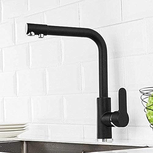 Wasserhahn Filter Küchenarmatur Eingriff Zapfen 360 Rotation Mit Wasserreinigungsmerkmal Mixer Tap Für Küchenspüle von ZCHZCS