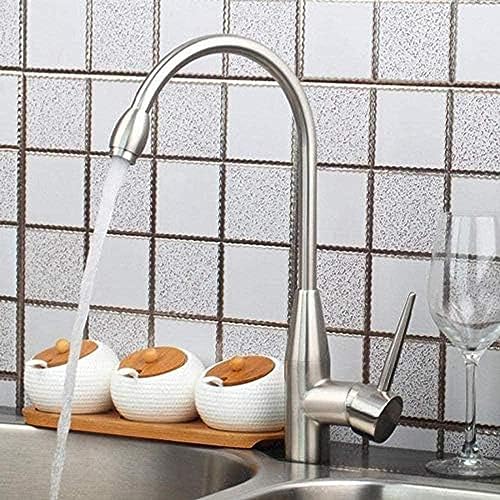 Wasserhahn Kalt/heißes Küchenspüle Wasserhahn Nickelbürste Küchin Rotierende Behälter Waschbecken Wasserhahn Installation Wasserhahn Kalt/heißes Küchenspüle Wasserhahn Nickelbürste Küchin Rotierende Behälter Waschbecken Wasserhahn Installation von ZCHZCS