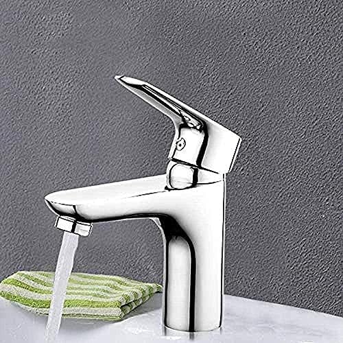 Wasserhahn Küche Tap Wasserhahn 1 Set Chrom Silber Messing Badezimmer Becken Wasserhahn Mixer Tap Waats Becken Haken Badezimmer Taps Wasserhahn Küche Tap Wasserhahn 1 Set Chrom Silber Messing Badezimmer Becken Wasserhahn Mixer Tap Waats Becken Haken Badezimmer Taps von ZCHZCS