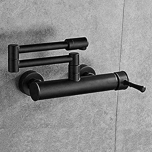 Wasserhahn Küche Wasserhahn 360 Grad Rotierende Schwarze Wand Wasserhahn Wasserhahn Waschbecken-Wandhahn Heiß Und Kalt Wasser Wasserhahnwand-Wandhahn Wasserhahn Küche Wasserhahn 360 Grad Rotierende Schwarze Wand Wasserhahn Wasserhahn Waschbecken-Wandhahn Heiß Und Kalt Wasser Wasserhahnwand-Wandhahn von ZCHZCS