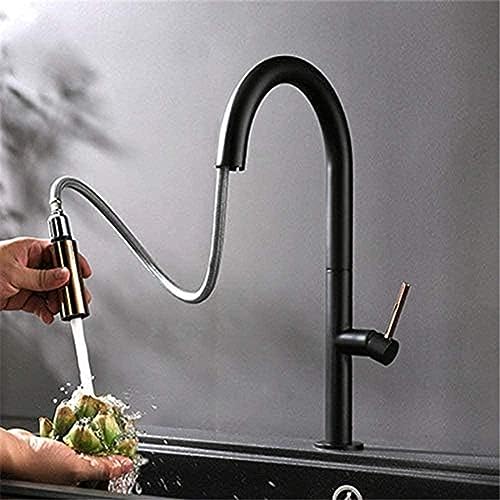 Wasserhahn Küche Wasserhahn Ausziehen Rotationsspray -Mischer Küche Wasserhahn Matt Schwarz Heiß Und Kaltes Wasser Eingriff Messing Küche Spüle Wasserhahn Wasserhahn Wasserhahn Küche Wasserhahn Ausziehen Rotationsspray -Mischer Küche Wasserhahn Matt Schwarz Heiß Und Kaltes Wasser Eingriff Messing Küche Spüle Wasserhahn Wasserhahn von ZCHZCS