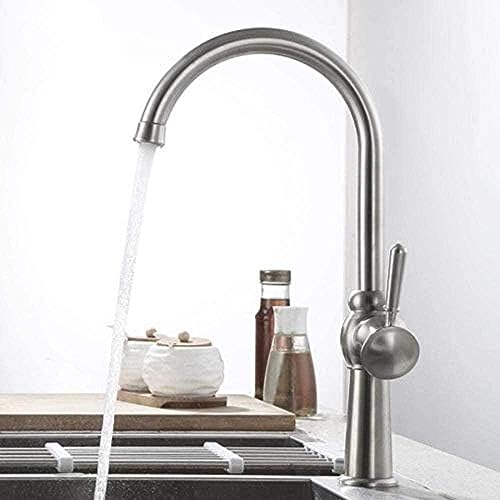 Wasserhahn Küchenarmatur Heißer Und Kaltes Wasser Wasserhahn Edelstahl Küchenarmatur Wasserhahn Küche Spüle Wasserhahn Wasserhahn von ZCHZCS