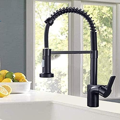 Wasserhahn Küchenarmatur Nickel Schwarzer Eingriff 360 Rotation Ein Hebelfrühlung Küchenspüle Wasserhahn Wasserhahn Wasserhahn Küchenarmatur Nickel Schwarzer Eingriff 360 Rotation Ein Hebelfrühlung Küchenspüle Wasserhahn Wasserhahn von ZCHZCS