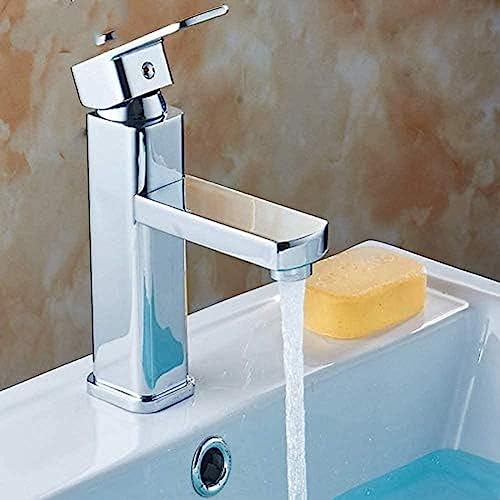 -Wasserhahn Modernes Waschbecken Becken Wasserhahn Wasserhahn Fester Messin -Wasserhahn Modernes Waschbecken Becken Wasserhahn Wasserhahn Fester Messin von ZCHZCS