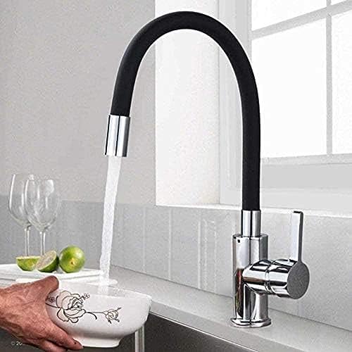 Wasserhahn Orange Rohr Flexible Nacken Küche Spüle Wasserhahn Chrom Universal Rohr Heißer Kaltes Küchenmixer Tap Deck Montiertes Badezimmer Küche Küche Hahn Wasserhahn Orange Rohr Flexible Nacken Küche Spüle Wasserhahn Chrom Universal Rohr Heißer Kaltes Küchenmixer Tap Deck Montiertes Badezimmer Küche Küche Hahn von ZCHZCS