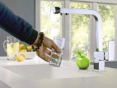 Wasserhahn Quadratisch Verchromte Reinigungsküchenarmatur Wasserhahn Schwenk-Neck Spülbecken Wasserhahn Auf Deck Eingriff Küchen Trinkwasser Wasserhahn Installiert Wasserhahn Quadratisch Verchromte Reinigungsküchenarmatur Wasserhahn Schwenk-Neck Spülbecken Wasserhahn Auf Deck Eingriff Küchen Trinkwasser Wasserhahn Installiert von ZCHZCS