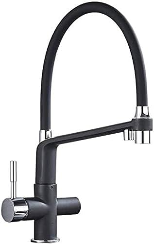Wasserhahn Schwarz Reinigung Küchenarmatur Schwarzes Rohr Pulldown Trinkwassermischer Wasserhahn Rotary Sprinkler Reinigung Küchenmischer Kran Kran Wasserhahn Schwarz Reinigung Küchenarmatur Schwarzes Rohr Pulldown Trinkwassermischer Wasserhahn Rotary Sprinkler Reinigung Küchenmischer Kran Kran von ZCHZCS
