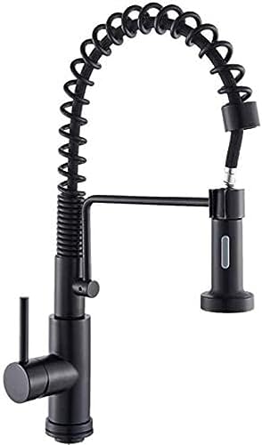 Wasserhahn Sensor Ausziehküchenspüle Wasserhahn Mattes Schwarzes Feder Eingriff Heißer Und Kalter Küchenspüle Wasserhahn Schwenkarmatur Küchenarmatur Wasserhahn Sensor Ausziehküchenspüle Wasserhahn Mattes Schwarzes Feder Eingriff Heißer Und Kalter Küchenspüle Wasserhahn Schwenkarmatur Küchenarmatur von ZCHZCS