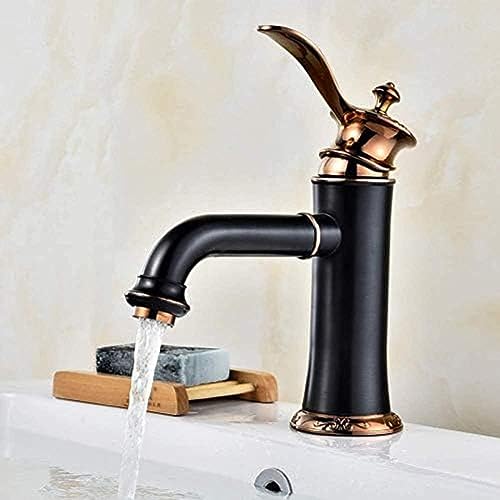 Wasserhahn Tippen Sie Badezimmermixer Ein -Griff -Einmaloberfläche Montiertes Waschbecken Wasserhahn Wasserhahn Tippen Sie Badezimmermixer Ein -Griff -Einmaloberfläche Montiertes Waschbecken Wasserhahn von ZCHZCS