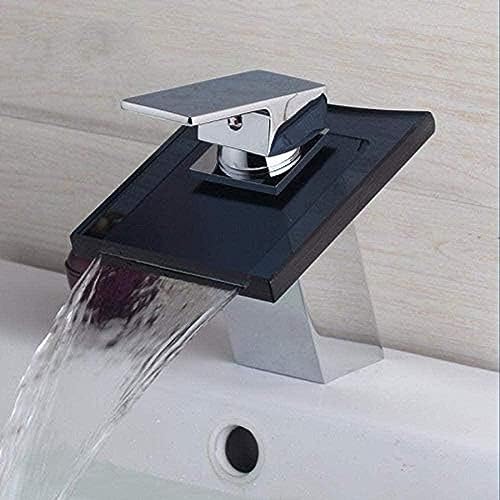 Wasserhahn Waschbecken Ein Griff Eines Griff Schwarzes Glas Wasserfall Badezimmer Chrom Deck Mount Waschbecken Torneira Gefäß Taps Mixer Wasserhahn Wasserhahn Waschbecken Ein Griff Eines Griff Schwarzes Glas Wasserfall Badezimmer Chrom Deck Mount Waschbecken Torneira Gefäß Taps Mixer Wasserhahn von ZCHZCS