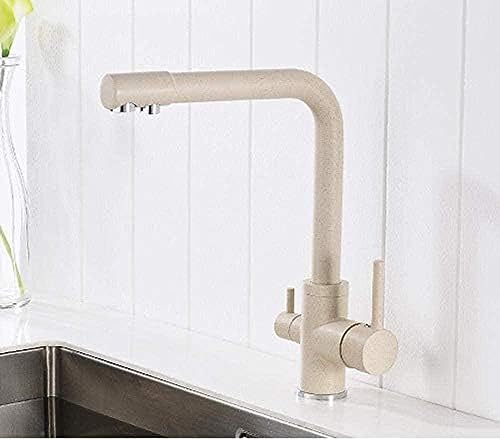 Wasserhahn Wasserfilter Aufnimmt Küchenarmaturen Messingmixer Trinkküche Purify Wasserhahn Küche Spüle Leitungswasserkippkran Für Küche von ZCHZCS