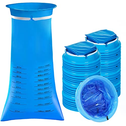 Lederpolster Einweg Medical Sick Erbrechen Bag 1000 ml Übergeben oder Reisen, Notfall Sick Krankenhaus Air Sickness Brechungsindex Bag mit Mundstück - 25 stück Lederpolster Einweg Medical Sick Erbrechen Bag 1000 ml Übergeben oder Reisen, Notfall Sick Krankenhaus Air Sickness Brechungsindex Bag mit Mundstück - 25 stück von ZCOINS