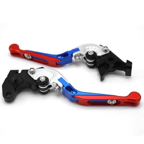ZCPOPKNHNZ Verstellbare Klappbare Brems- Und Kupplungshebel Für Suzuki GSX-R600 GSXR-750 GSXR-1000 GSXR600 GSXR750 GSXR1000 2017–2019(Blau) von ZCPOPKNHNZ