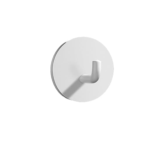 ZCSLD 2–12 Stück 4,5 cm runde, schwarze, wasserfeste Klebehaken, extra stark klebend, robust, perfekt für Büro, Badezimmer, Küchenorganisation ZCSLD 2–12 Stück 4,5 cm runde, schwarze, wasserfeste Klebehaken, extra stark klebend, robust, perfekt für Büro, Badezimmer, Küchenorganisation von ZCSLD