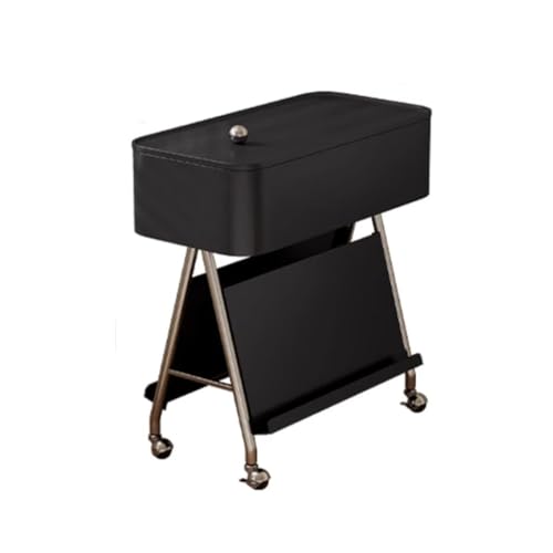ZCSO Beistelltische Schlafzimmer Haushalt Beistelltisch Regal Kreativ Abnehmbarer Nachttisch Schlafzimmer Einfach Extrem Schmaler Beistellschrank Bett Beistelltisch von ZCSO