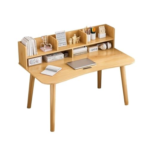 ZCSO Eckschreibtisch Home Office Schreibtisch mit Bücherregal Kombination Arbeitszimmertisch Schlafzimmer Arbeitszimmer Computertisch Schreibtisch Arbeitsplatz Schlafzimmer Schreibtisch von ZCSO