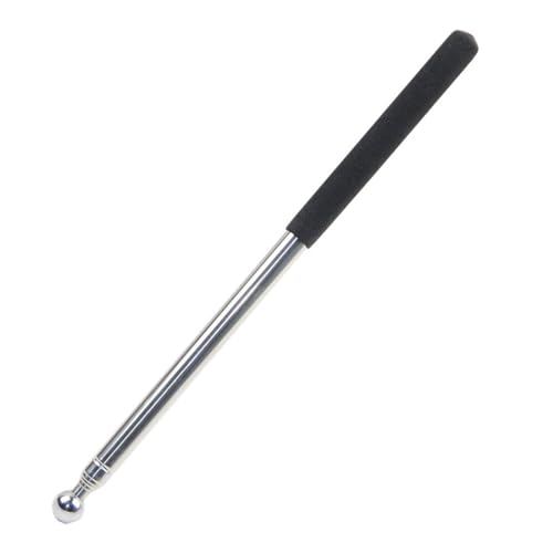 ZCSOWE Edelstahl Teleskop Lehrstab - 1 Meter ausziehbar - 10mm Durchmesser von ZCSOWE