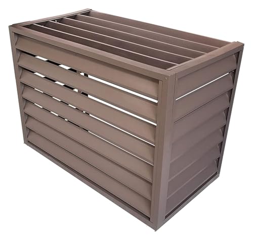 Abdeckung Der AußEnklimaanlage Aluminium-Abdeckung For Klimaanlagen Und Wärmepumpen Im Außenbereich – Abdeckung For Mini-Split-Klimaanlagen Zur Geräuschreduzierung Und Als Wetterschutz – Regal-Pflanze Abdeckung Der AußEnklimaanlage Aluminium-Abdeckung For Klimaanlagen Und Wärmepumpen Im Außenbereich – Abdeckung For Mini-Split-Klimaanlagen Zur Geräuschreduzierung Und Als Wetterschutz – Regal-Pflanze von ZCXMNL