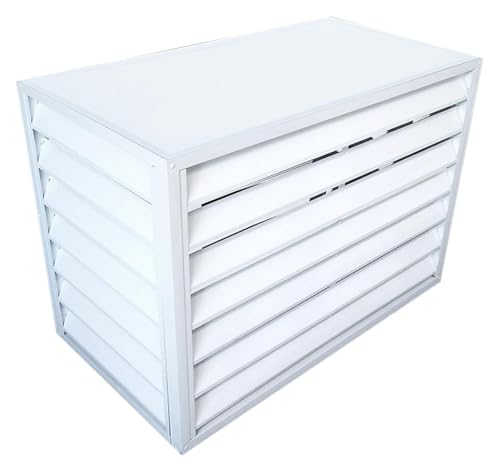 Abdeckung Der AußEnklimaanlage Aluminium-Abdeckung For Klimaanlagen Und Wärmepumpen Im Außenbereich – Abdeckung For Mini-Split-Klimaanlagen Zur Geräuschreduzierung Und Als Wetterschutz – Regal-Pflanze Abdeckung Der AußEnklimaanlage Aluminium-Abdeckung For Klimaanlagen Und Wärmepumpen Im Außenbereich – Abdeckung For Mini-Split-Klimaanlagen Zur Geräuschreduzierung Und Als Wetterschutz – Regal-Pflanze von ZCXMNL