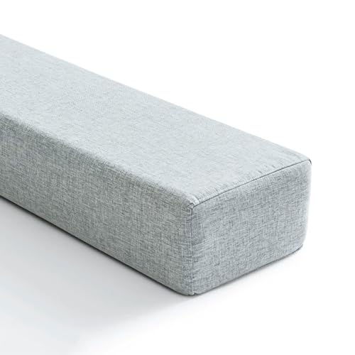 Matratzenfüller/Bettlückenfüller Bettbrücke Matratzenverlängerung Kopfteilkissen Bettspaltfüller Schließen der Lücke zwischen Matratze und Kopfteil und Wand, waschbarem Bezug(120x20x12cm/47x8x5in,#2) von ZCXRYFL