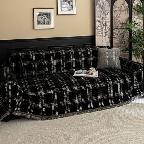 ZCXRYFL Home Sofa üBerwurfdecke L/U-Form GroßE Couch üBerzug 1/2/3/4 Sitzer Chenille Sofabezug Multifunktional Sofa üBerwurfe Decken FüR Haustiere Haare Kinder Hund Katze Kratzer(180X230cm,Black) ZCXRYFL Home Sofa üBerwurfdecke L/U-Form GroßE Couch üBerzug 1/2/3/4 Sitzer Chenille Sofabezug Multifunktional Sofa üBerwurfe Decken FüR Haustiere Haare Kinder Hund Katze Kratzer(180X230cm,Black) von ZCXRYFL