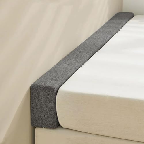 ZCXRYFL Keilkissen Bettlückenfüller für Kopfteil und Matratze Platzfüller Stützkissen Überwurf, Waschbarer Leinenbezug, Füllt die Lücke zwischen Kopfteil, Matratze und Wand(150x15x15cm/59x6x6in,#2) von ZCXRYFL