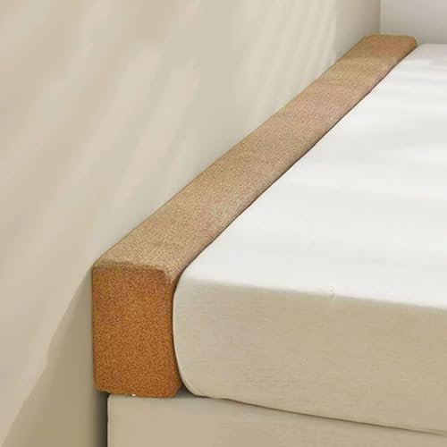 ZCXRYFL Keilkissen Bettlückenfüller für Kopfteil und Matratze Platzfüller Stützkissen Überwurf, Waschbarer Leinenbezug, Füllt die Lücke zwischen Kopfteil, Matratze und Wand(160x10x15cm/63x4x6in,#6) von ZCXRYFL