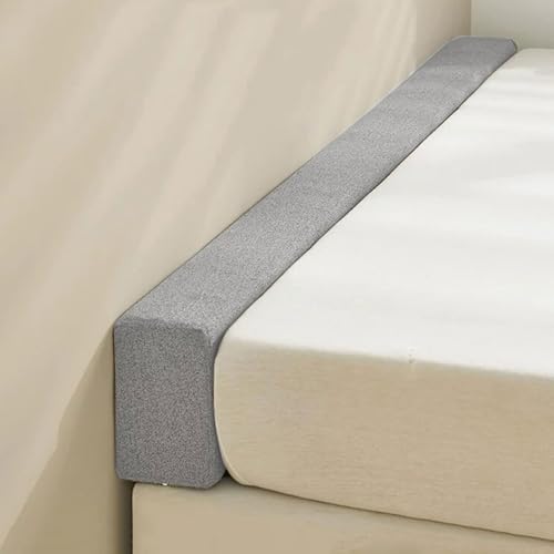 ZCXRYFL Keilkissen Bettlückenfüller für Kopfteil und Matratze Platzfüller Stützkissen Überwurf, Waschbarer Leinenbezug, Füllt die Lücke zwischen Kopfteil, Matratze und Wand(150x20x5cm/59x8x2in,#3) von ZCXRYFL