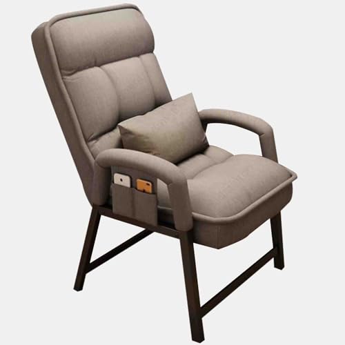 Folding Chair Computerstuhl Ergonomischer Stuhl Bürostuhl Freizeitstuhl Studienstuhl Fünfstufig einstellbar Sitzkomfort Atmungsaktiv und Nicht stickig Durchdachtes Design der Aufbewahrungstasche (Col von ZCY HOME